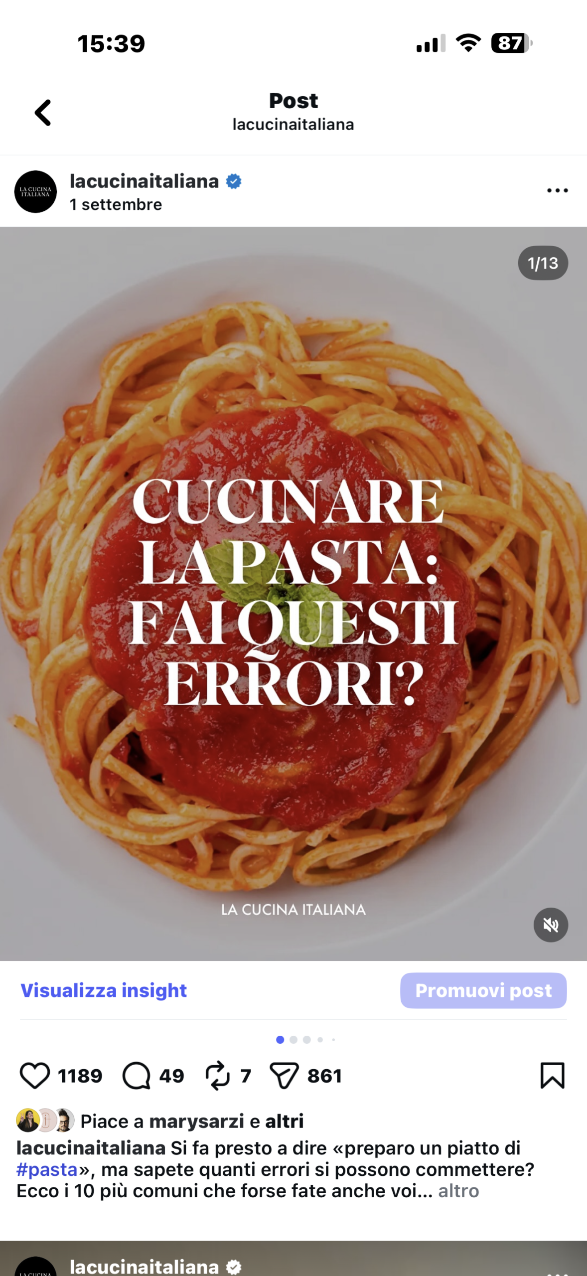 La Cucina Italiana