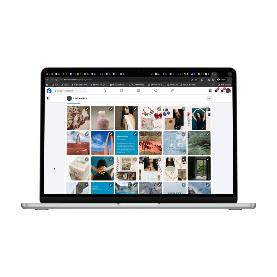 IAM Jewelery Social Media Management Milano