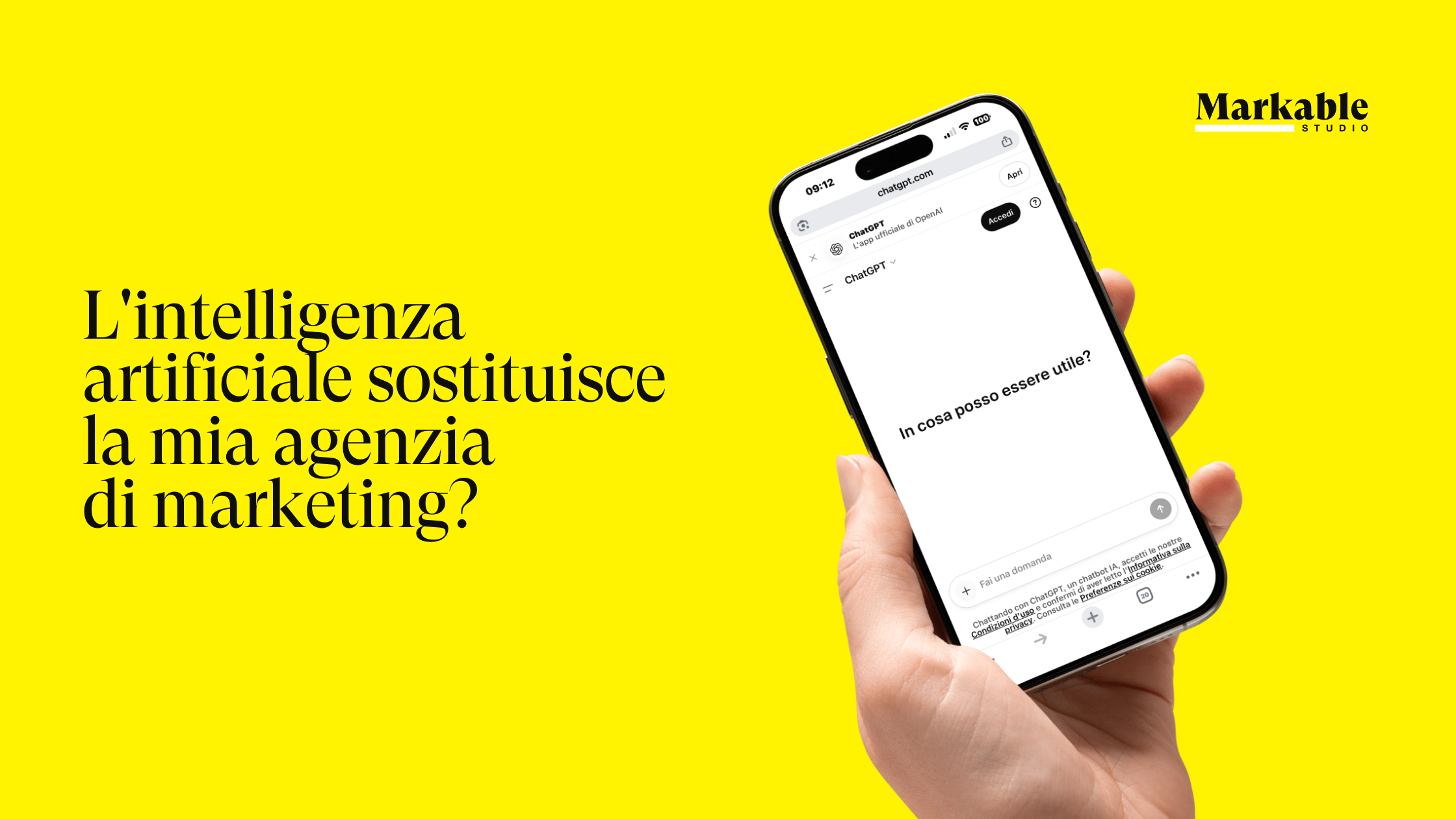 Se l'intelligenza artificiale può fare tutto, che senso ha affidarsi a un'agenzia di marketing? Leggi l'articolo per scoprirlo.