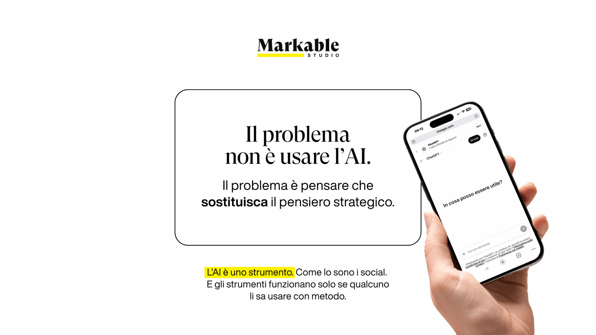 Se l'intelligenza artificiale può fare tutto, che senso ha affidarsi a un'agenzia di marketing? Leggi l'articolo per scoprirlo.

